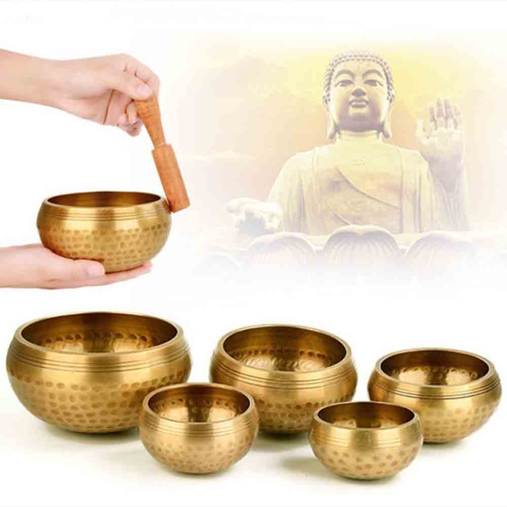 5pc Silent Mind Tibetan Singing Bowl Set